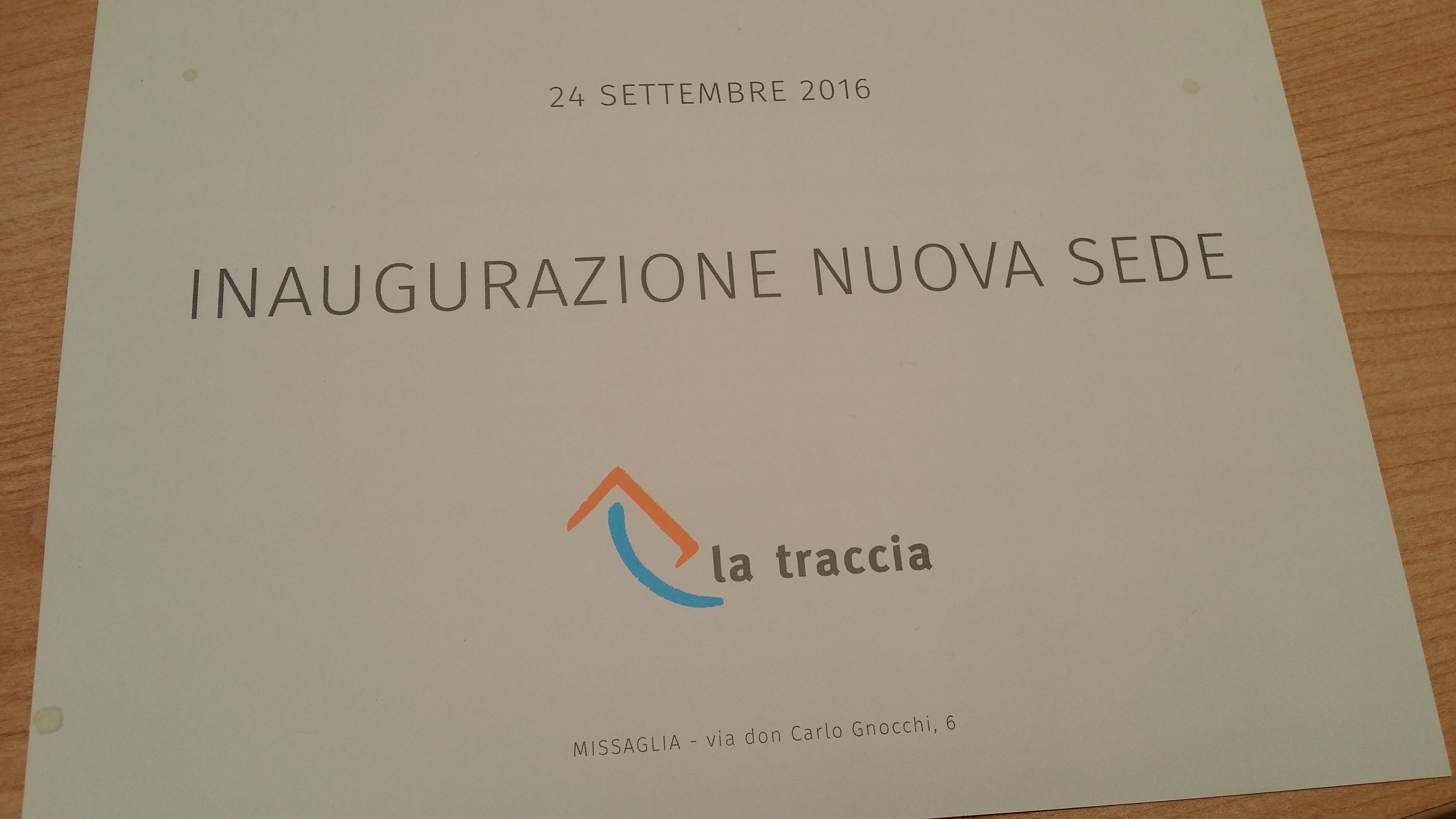 INAUGURAZIONESCUOLA LA TRACCIA